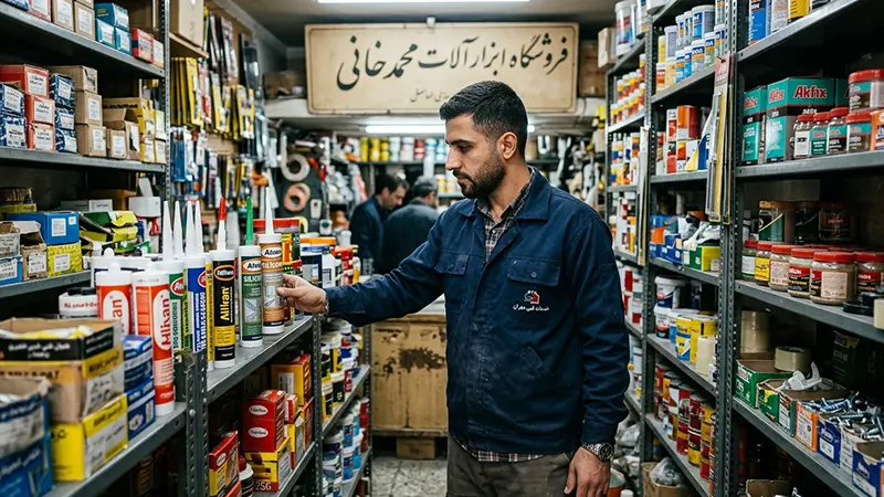 خرید چسب صنعتی از فروشگاه ابزار آلات محمدخانی