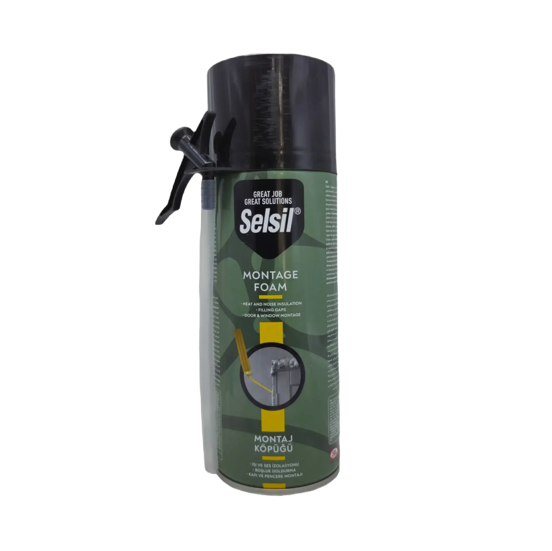 خرید اسپری فوم پلی یورتان سلسیل (Selsil PU Foam Spray)