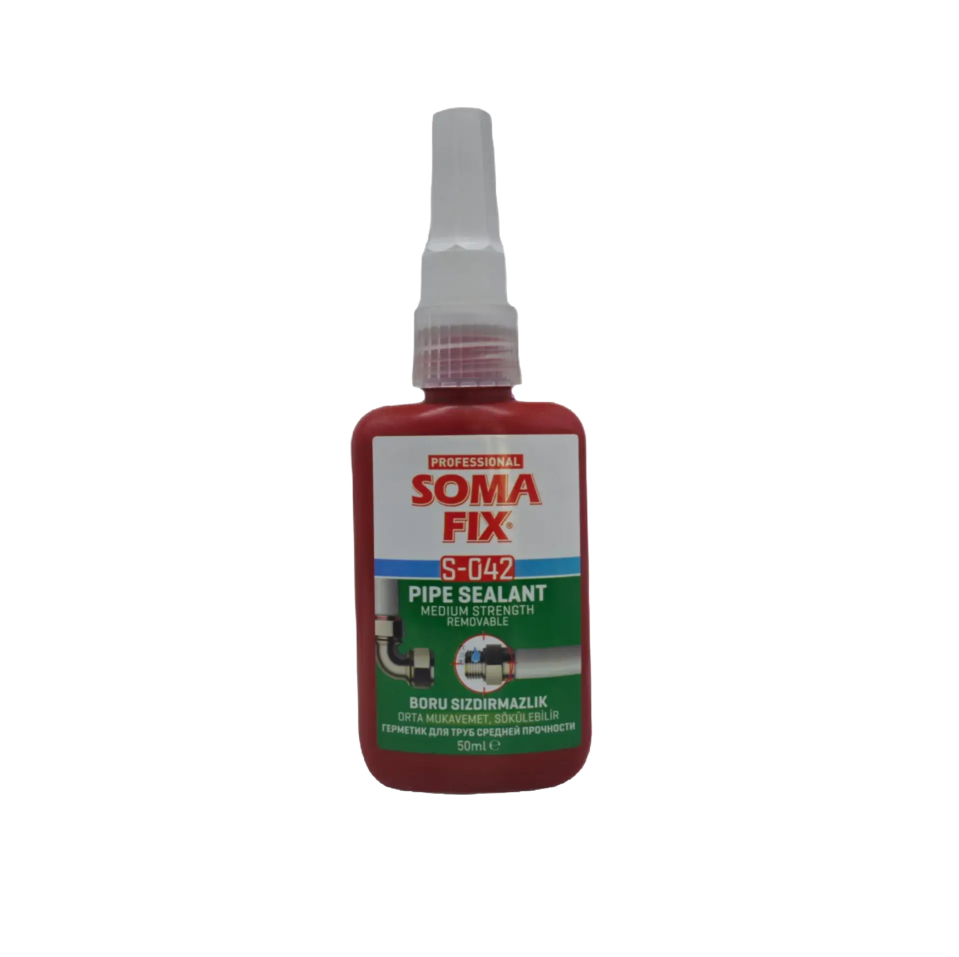 خرید چسب رزوه و درزگیر SomaFix S-042
