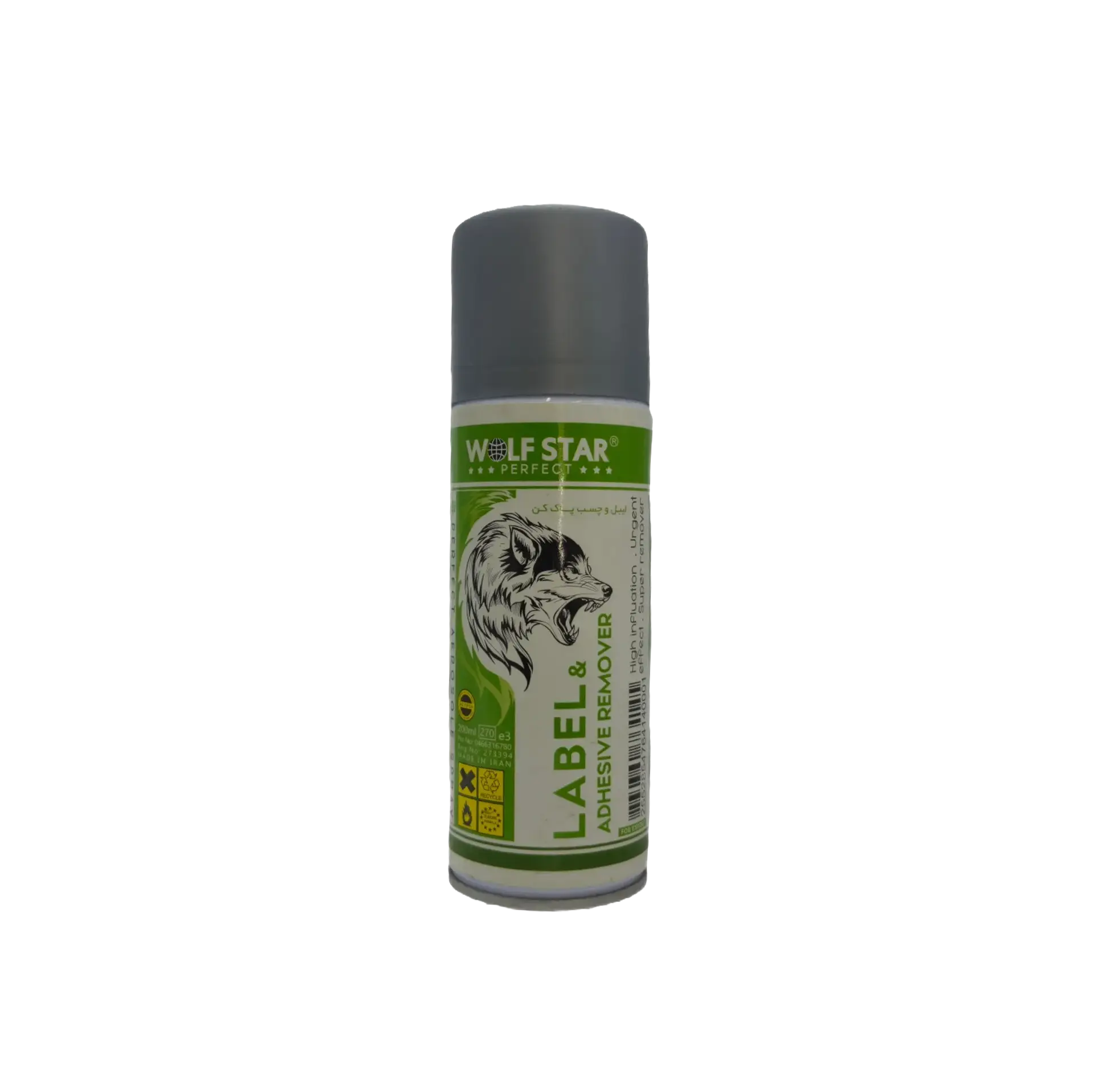 خرید اسپری لیبل و چسب پاک کن ولف استار (WOLF STAR LABEL REMOVER)
