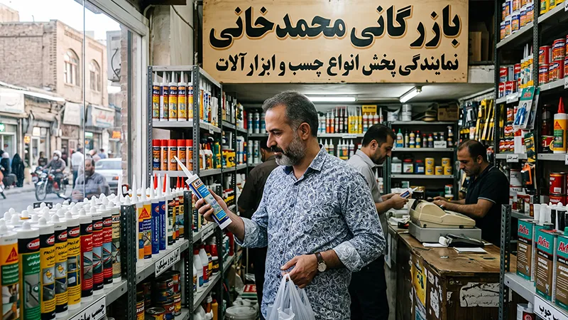 خرید چسب آکواریوم مناسب برای ساخت قالب