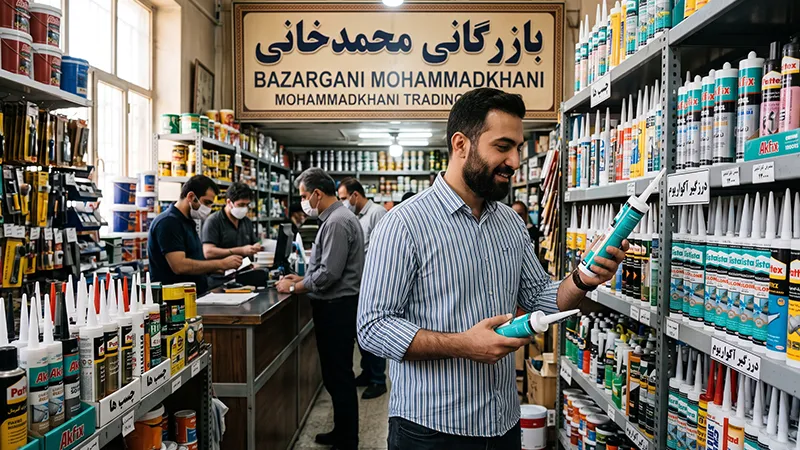 خرید چسب آکواریوم