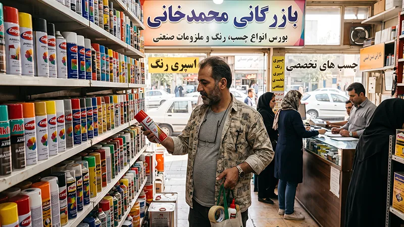 خرید انواع اسپری رنگ