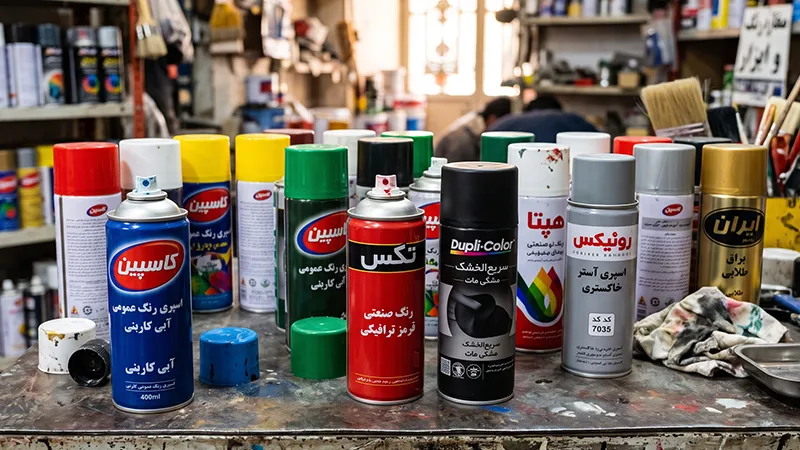خرید اسپری رنگ