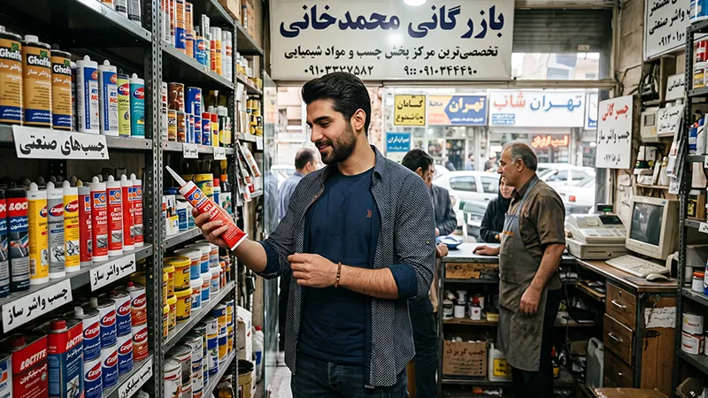 خرید چسب واشر ساز