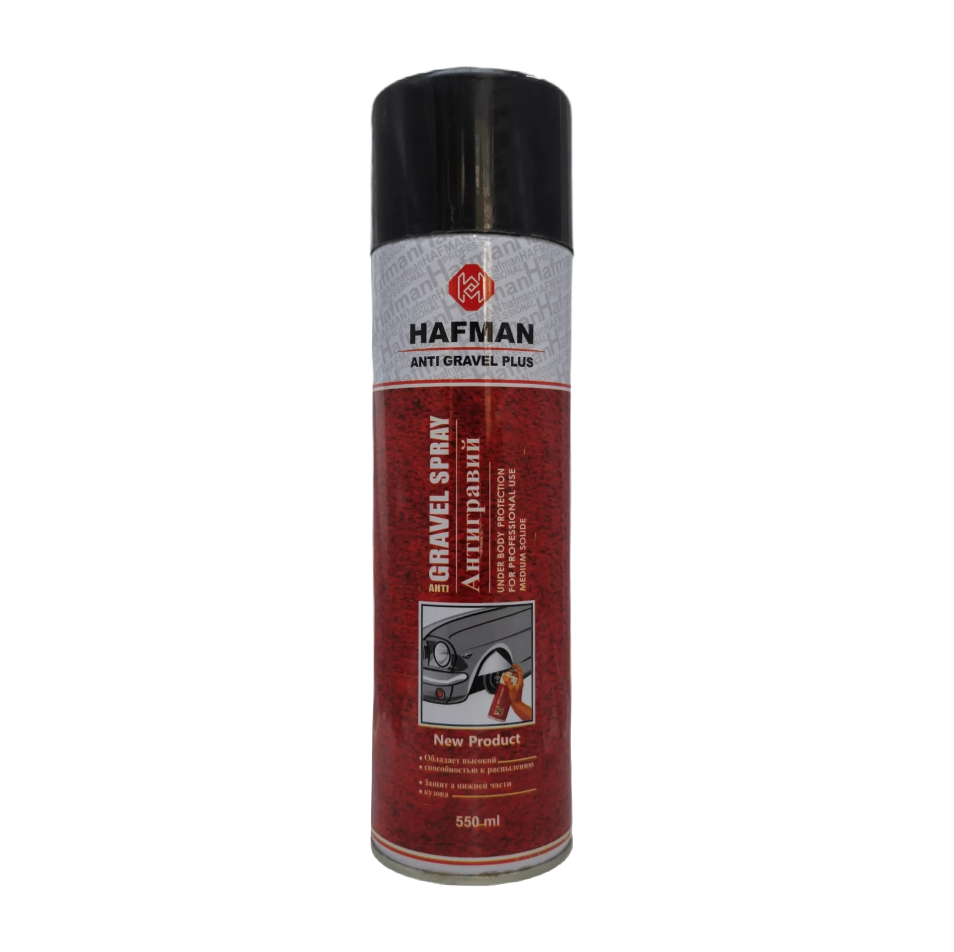 خرید اسپری موم خودرو هافمن مدل آنتی گریول (Hafman Anti Gravel) رنگ مشکی