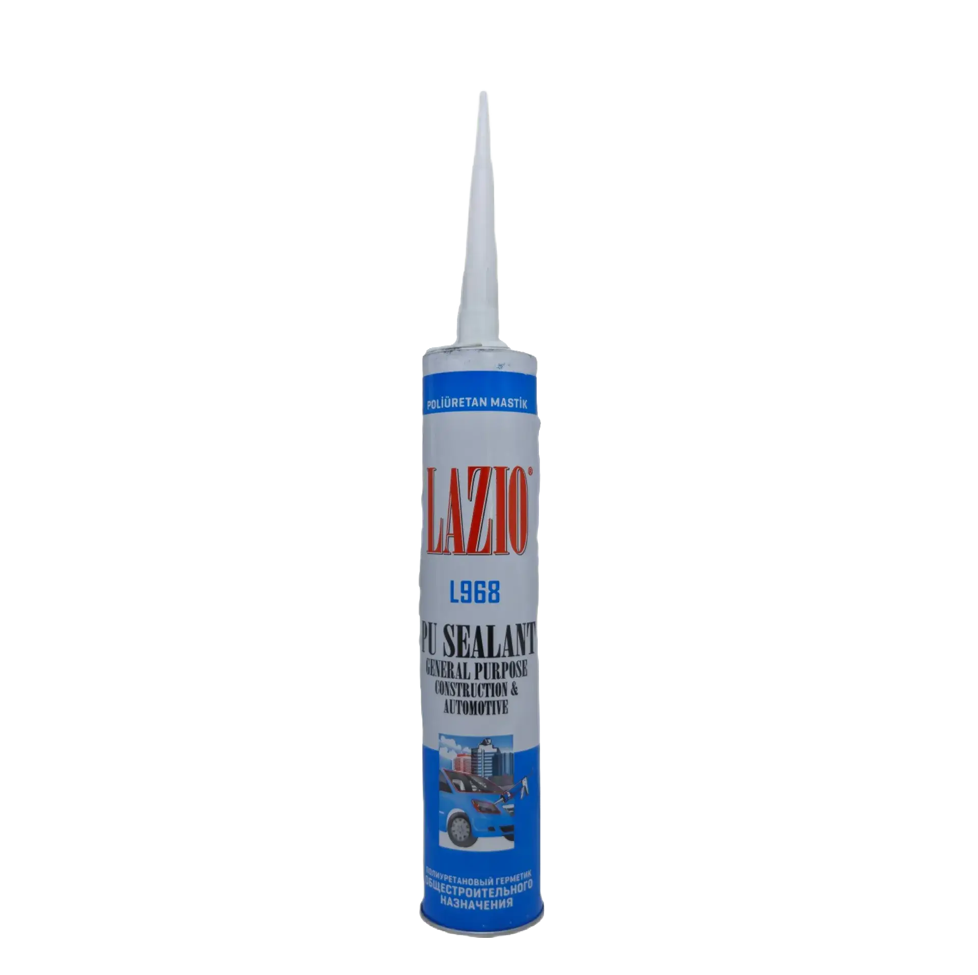 خرید چسب پلی‌اورتان کارتریجی مشکی لازیو (LAZIO PU Sealant)