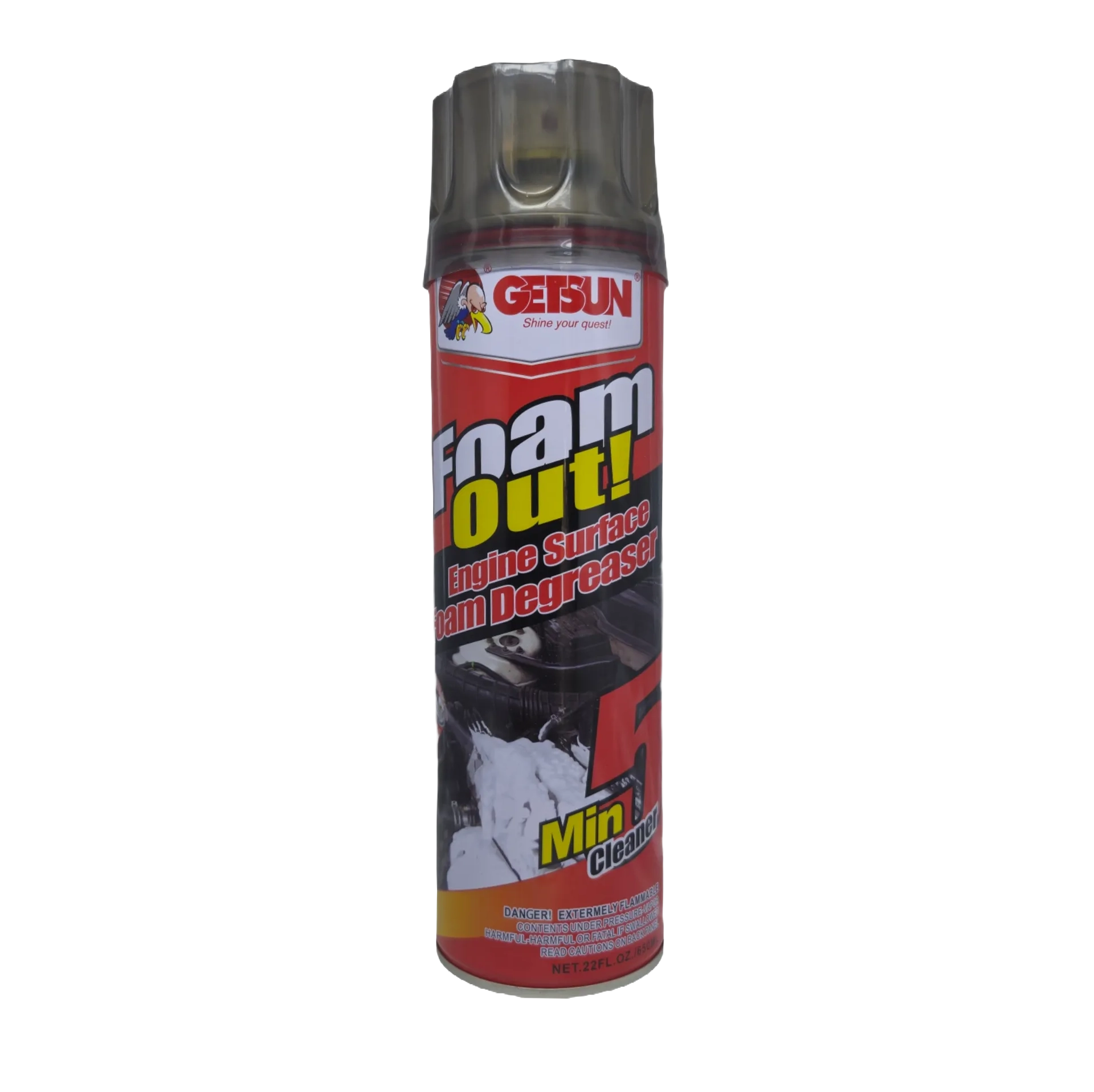 خرید اسپری موتور شوی خودرو گتسان GETSUN مدل Foam Out