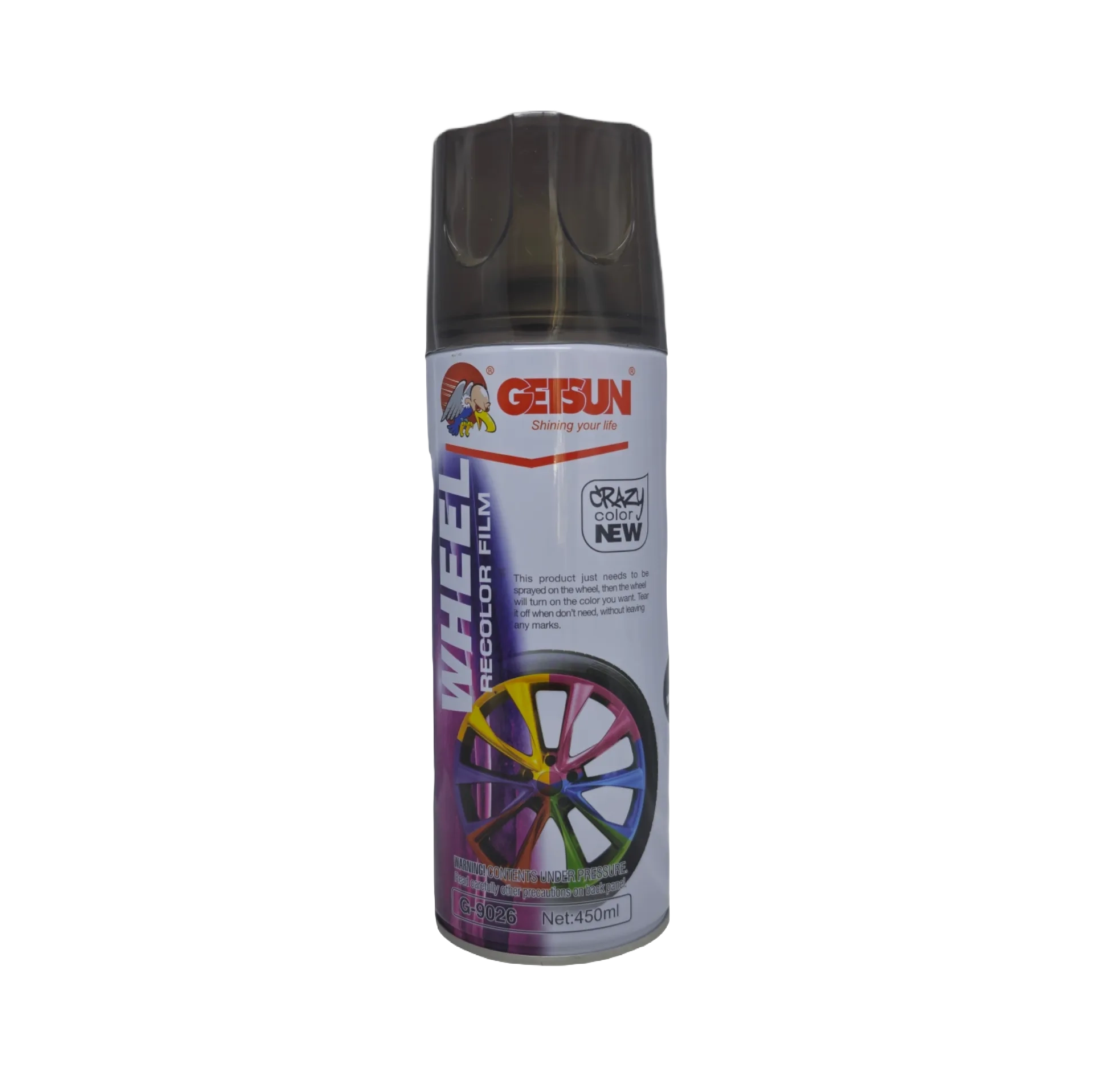 خرید اسپری پوشش دهنده رینگ گتسان مدل Wheel Recolor Film