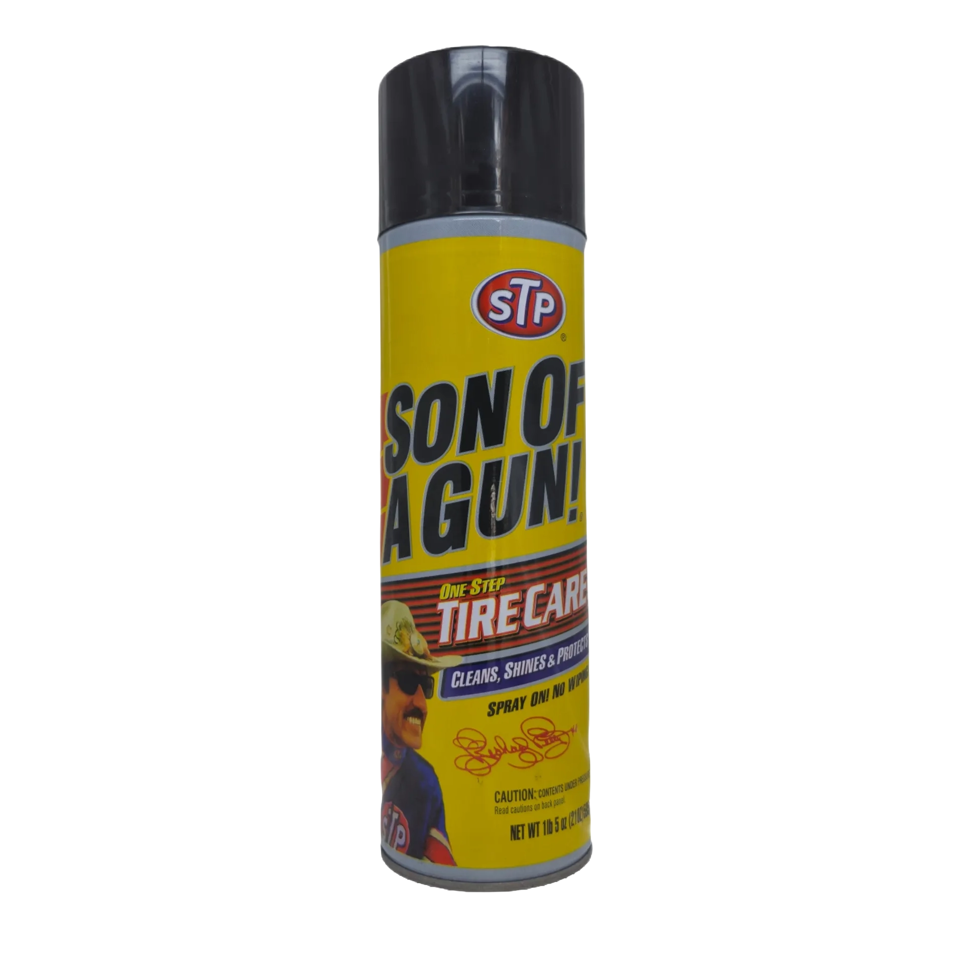 خرید اسپری تمیز کننده و براق کننده لاستیک خودرو اس‌تی‌پی (STP) مدل Son of a Gun